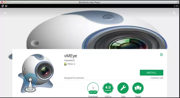 mac desktop app for viewing surveillance camera